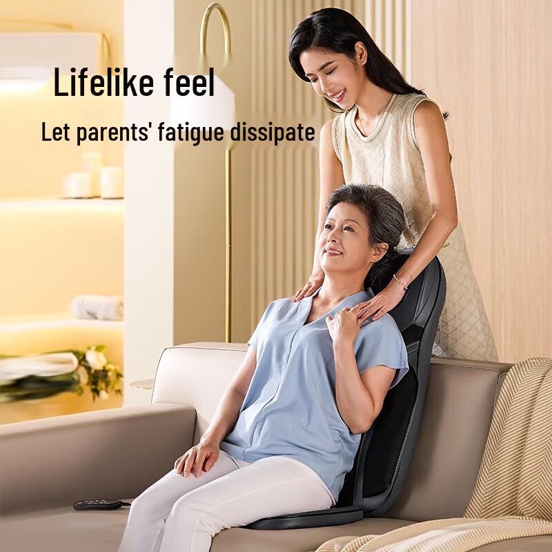 AUX Shiatsu Massage Cushion with Heat for Car & Home