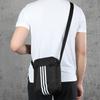 adidas Pltorg3 Спортивная сумка через плечо из полиэстера Унисекс Черный FM6881