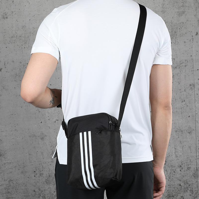 adidas Pltorg3 Спортивная сумка через плечо из полиэстера Унисекс Черный FM6881