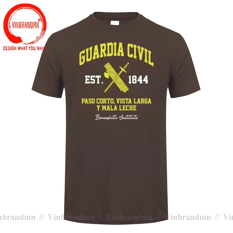 Spain Guardia Civil Mod T Shirt Unisex Fashion Trendy Casual Clothing Stylish Tops Tee Shirt Leisure Tshirt Unisexs Tshirt