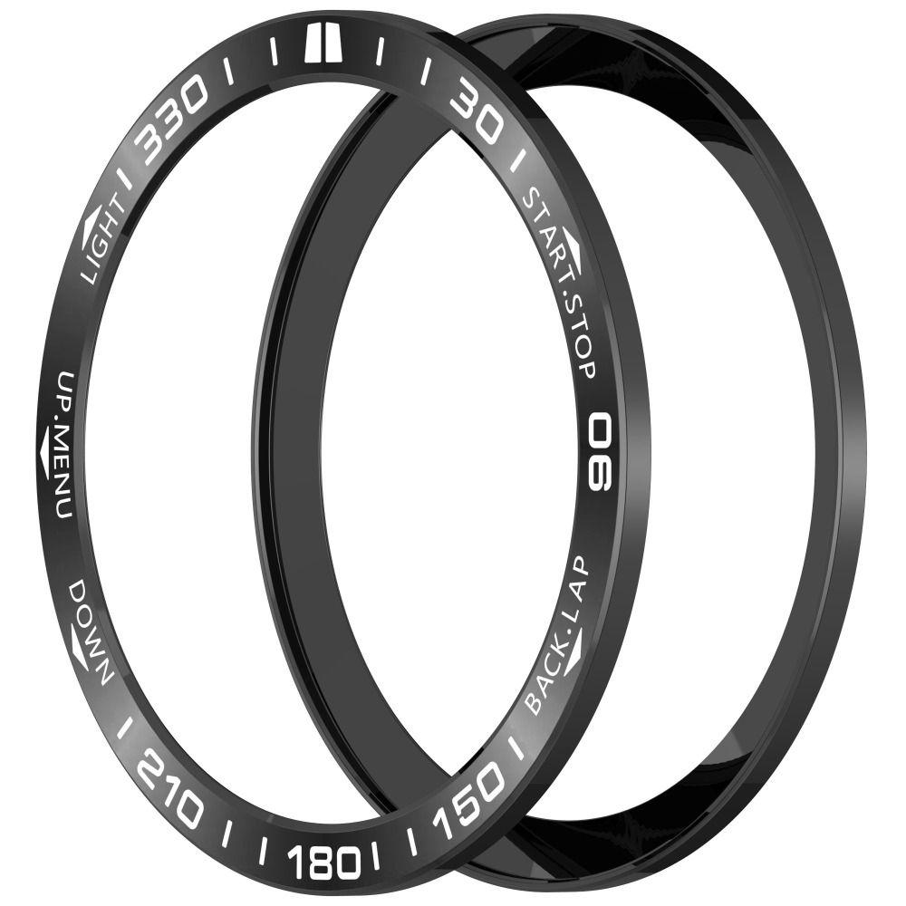 Защитное декоративное кольцо-ободок из нержавеющей стали для часов Garmin Quatix 8 47 мм/51 мм, предотвращающее царапины