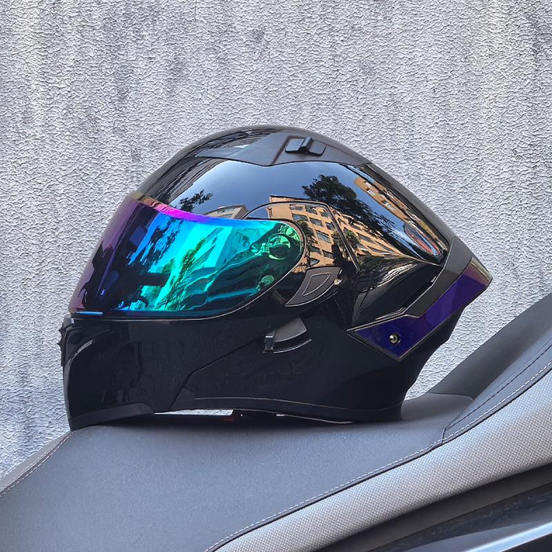New OrzDOT Certified motorcycle open-face helmet for summer and all seasons, suitable for men and women, safe for motorcycling