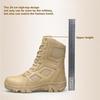 Men's Waterproof Anti-Slip Tall Boots Desert Outdoor Hiking Boots Large Size Tactical Military Shoes 39-47