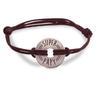 [R4078] - Silver 'Super Papy' Men's Bracelet - 20 Mm