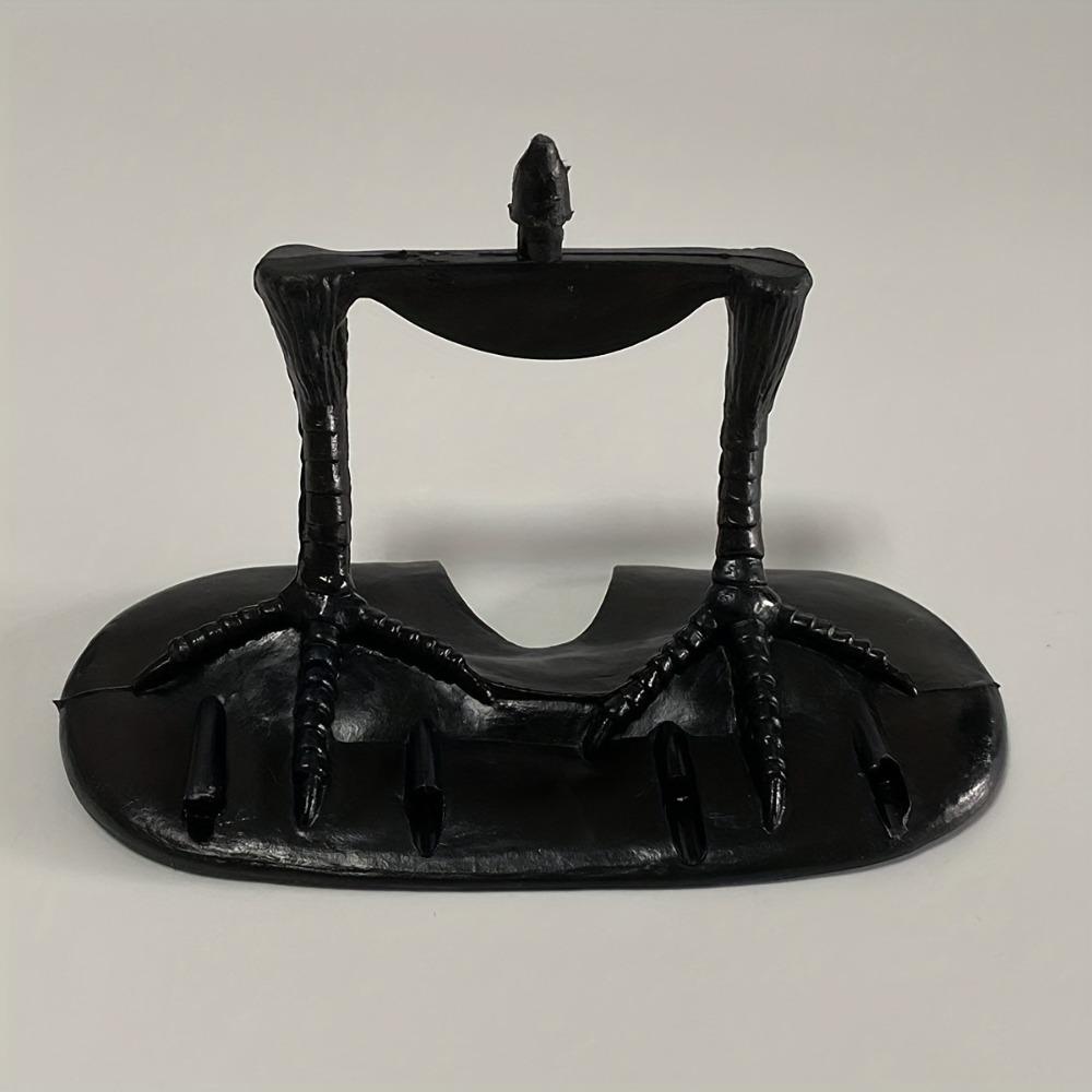 Сдерживающий Отпугиватель Ворон в Натуральную Величину Реалистичный Охотничий Чучело Украшение для Улицы Двор Сад