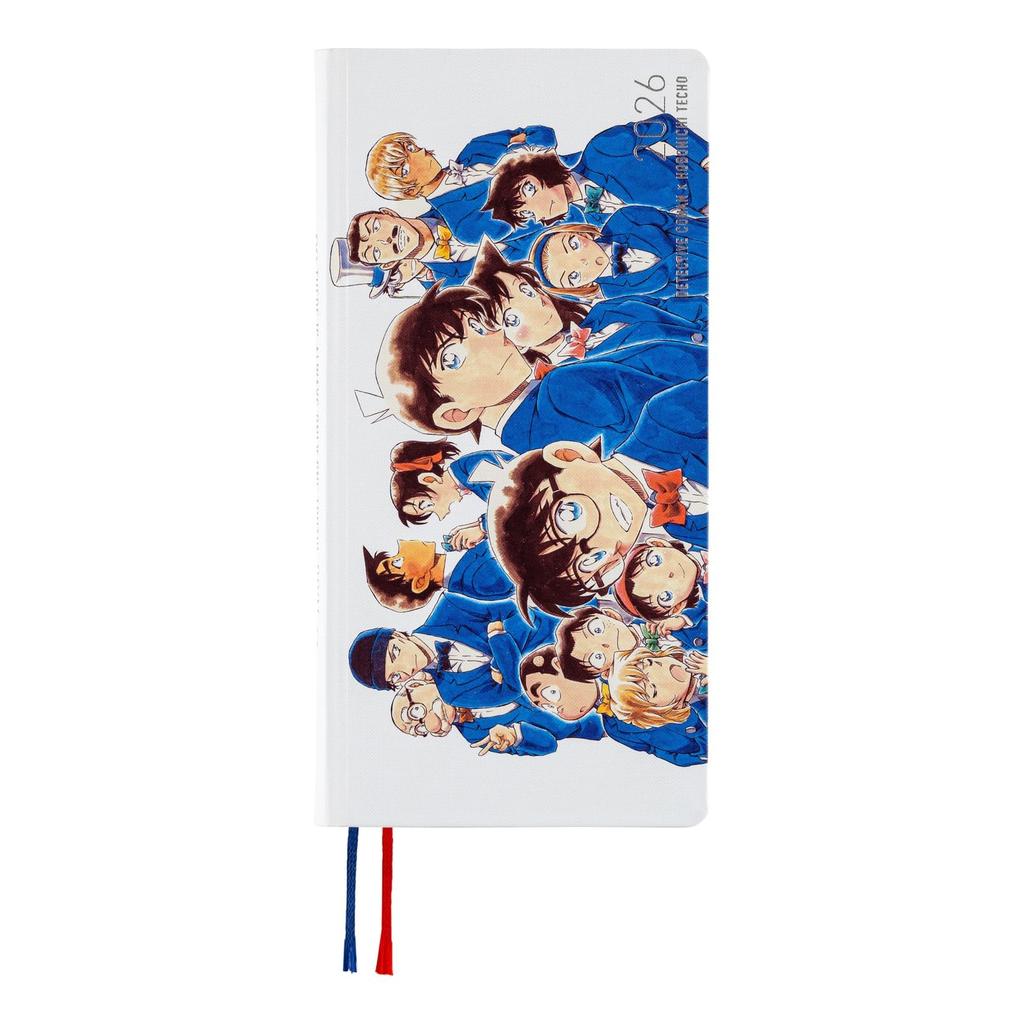 Hobonichi Techo 2026 Weeks Detective Conan Weekly Starting in Slim Vertical Conan/Memorial Planner, April, Left,