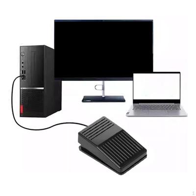 USB Педаль управления ногой Действие Педаль Plug and Play Профессиональная для Игры в Игры 10x6.3x4.2см Компьютер