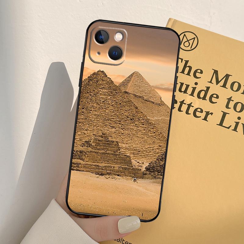 Egypt Pyramids Case For iPhone 13 12 11 14 Pro Max Mini XR X XS MAX 6S 7 8 Plus SE 2020 2022 Phone Cover