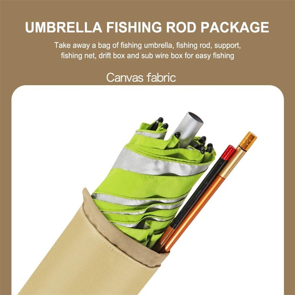 130cm Large Capacity Fishing Rod Bag Fishing Rod Storage Bag Fishing Umbrella Bag Storage Bag