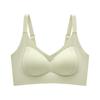Women Comfortable Seamless Fixed Cup Wireless Gathering Anti Sag Daily Bra