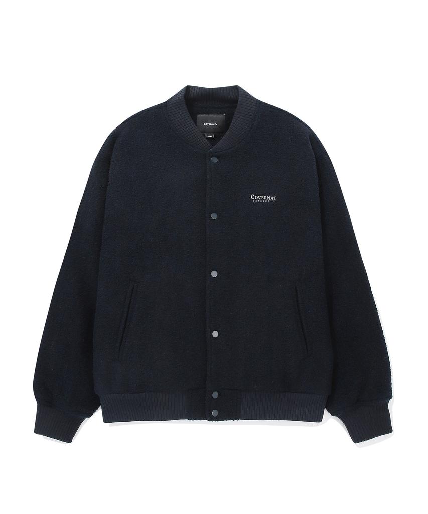 Covernat Boucle Varsity Navy