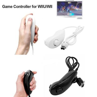Для Nintendo Wii игровой контроллер Nunchuck Hand Curved Game Hand Controller Nunchuk для Nintendo Wii/Wii U Gamepad Accessories