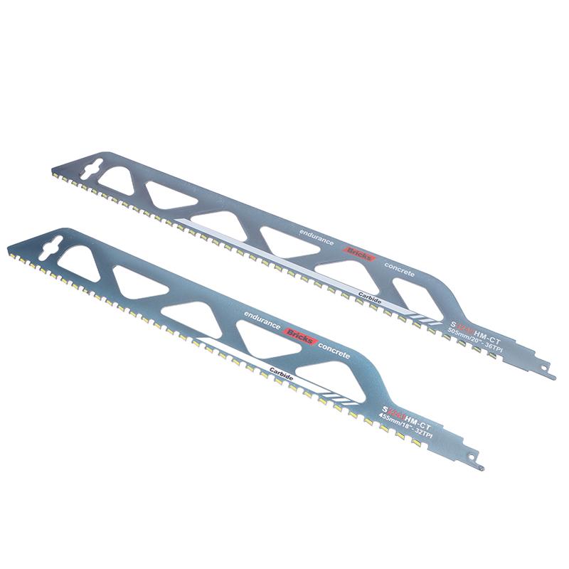 Пильный диск для возвратно-поступательной резки 10/12/18/20 дюймов, универсальный режущий сабельный пильный диск из легированной стали, пильное полотно для резки кирпича, бетона