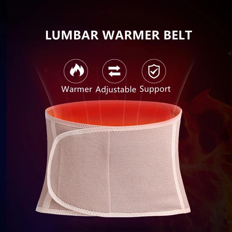 Регулируемый поясничный согревающий пояс для спины, ревматический пояс, термобраслет, поддержка живота и талии, бандаж для почек, бандаж для живота