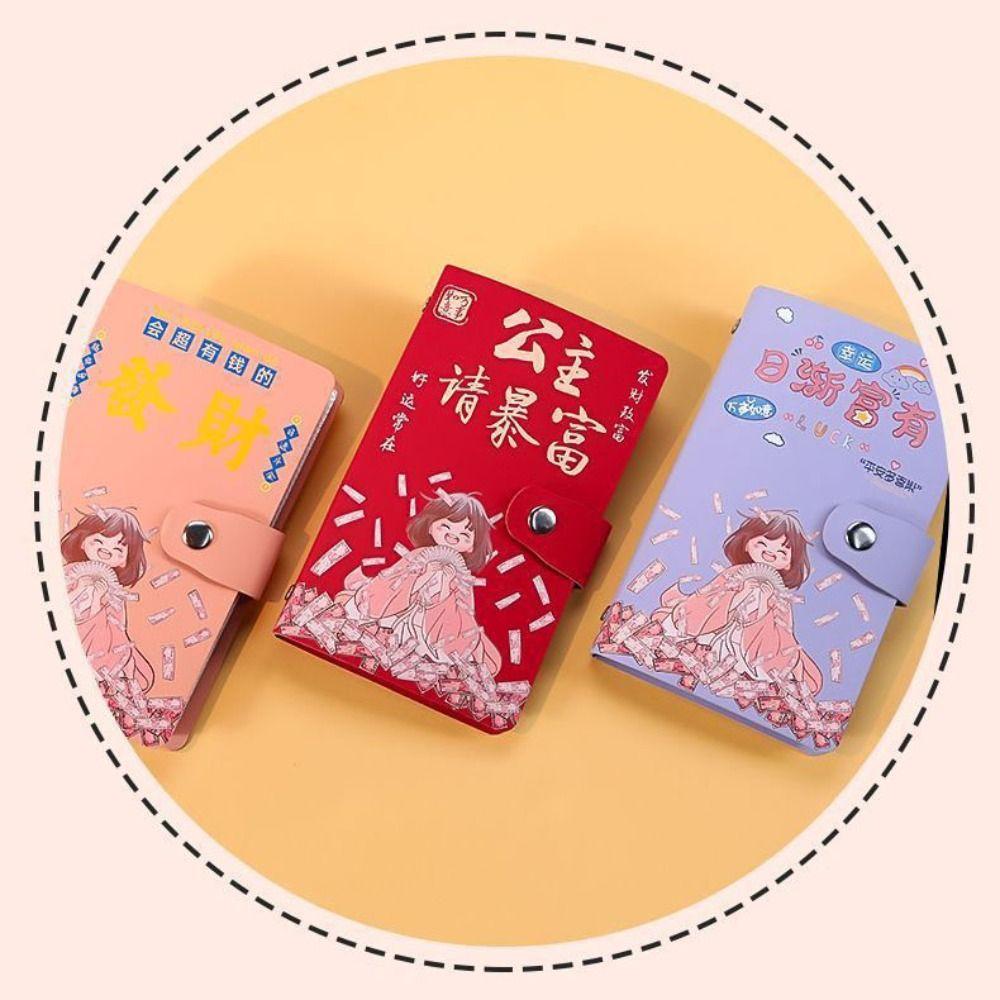 50 Sheets Money Saving Challeng Book Cartoon Letter Planner Organizer Cash Budget Notebook  Unisex