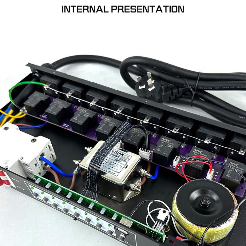 Xun Er Wei Professional 8+2 Channel Smart Power Sequencer (CN version)