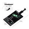 Для iPhone 5 5S SE 6 6S 6Plus 7 Plus Android Адаптер Type-C Qi Беспроводная зарядка Индукционная Пластырь Зарядная Катушка Приемник Зарядное устройство