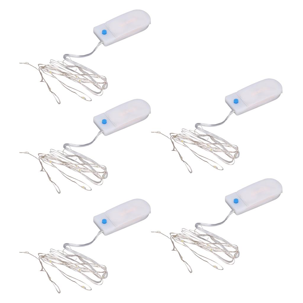 5pcs Mini LED Lights Romantic Elegant Light Weight DIY Making Convenient Decorative Accessories for