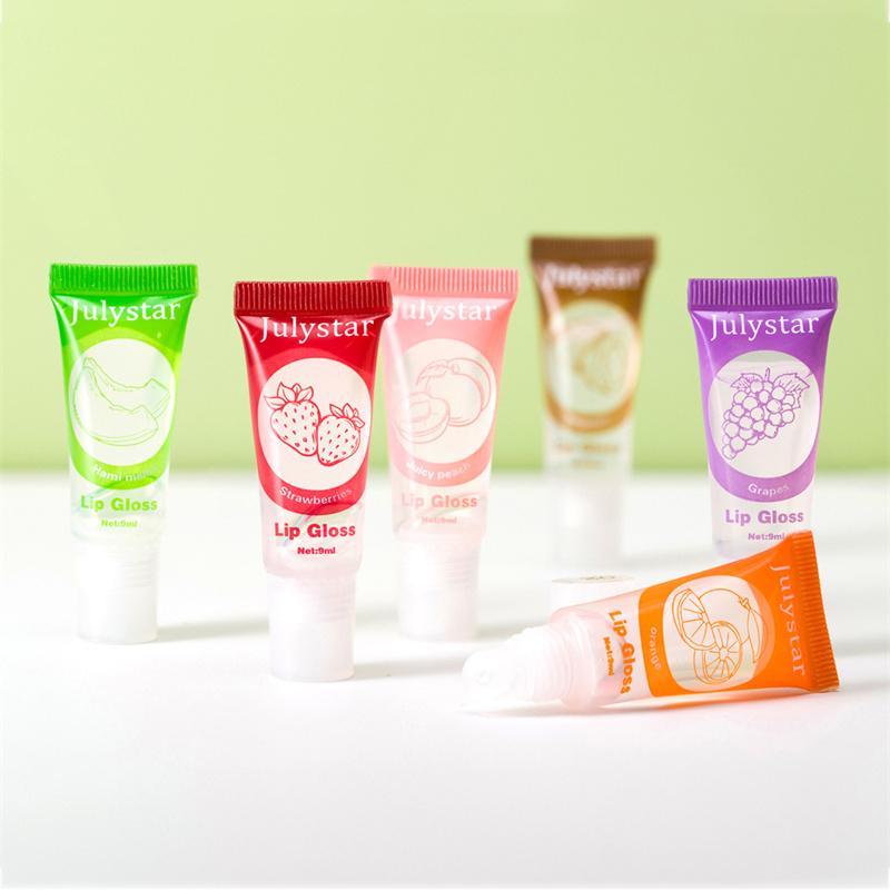 Многоцветная увлажняющая вода с фруктовым вкусом, легкое масло для губ с витамином Е, устраняющее морщины на губах, длительное увлажняющее средство против трещин на губах