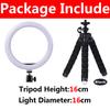 LED Selfie Ring Light Photography Video Light 33cm RingLight with Phone Stand Tripod Fill Light Dimmable Lamp Trepied Streaming