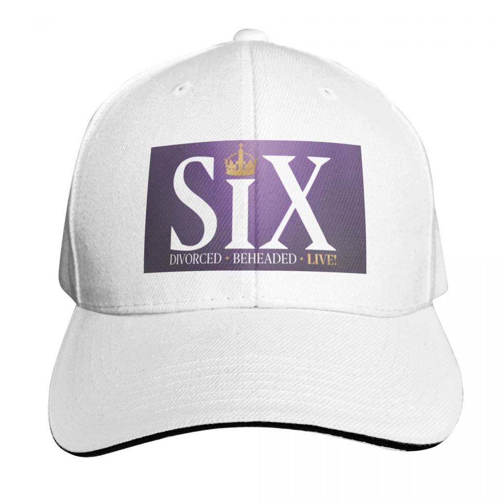 SIX THE MUSICAL POSTER Baseball Cap hiking hat Uv Protection Solar Hat Horse Hat tea For Women Unisexs