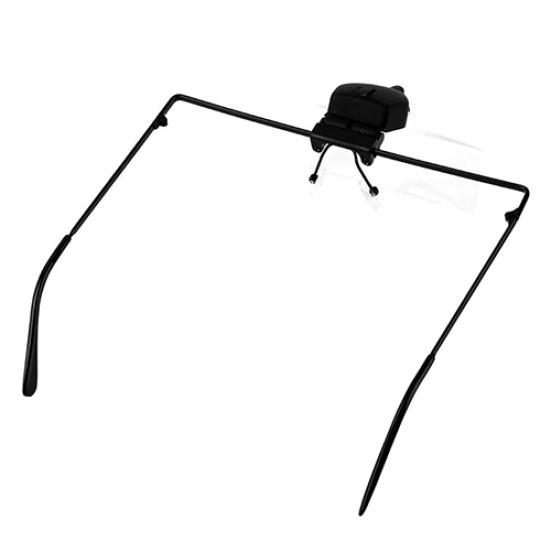 1,5x 2,5x 2,5x светодиодная лупа для очков, ювелирная лупа без рук, увеличительный инструмент для ремонта