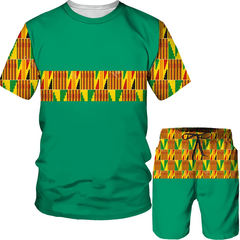 Забавная мужская футболка с 3D принтом Dashiki в африканском стиле, шорты, мужской спортивный костюм, наряды на заказ в народном стиле, футболки/шорты/костюм унисекс, женская мужская одежда