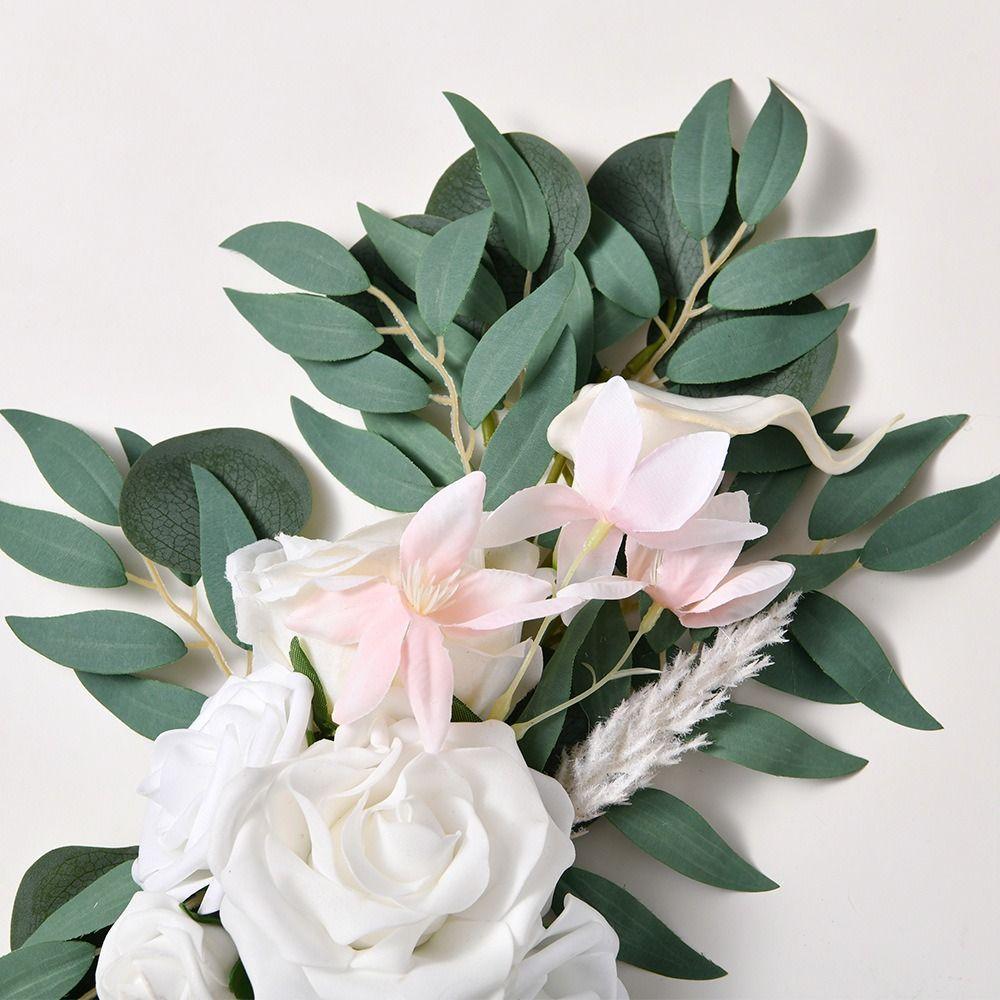 Wedding Decorations Fake Floral Rose Ceremony Flower Wreath Arch Flowers Kit Wedding Party