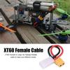XT60 Female to Large for   Female Connector Adapter 14AGW Silicone Cable RC Accessory
