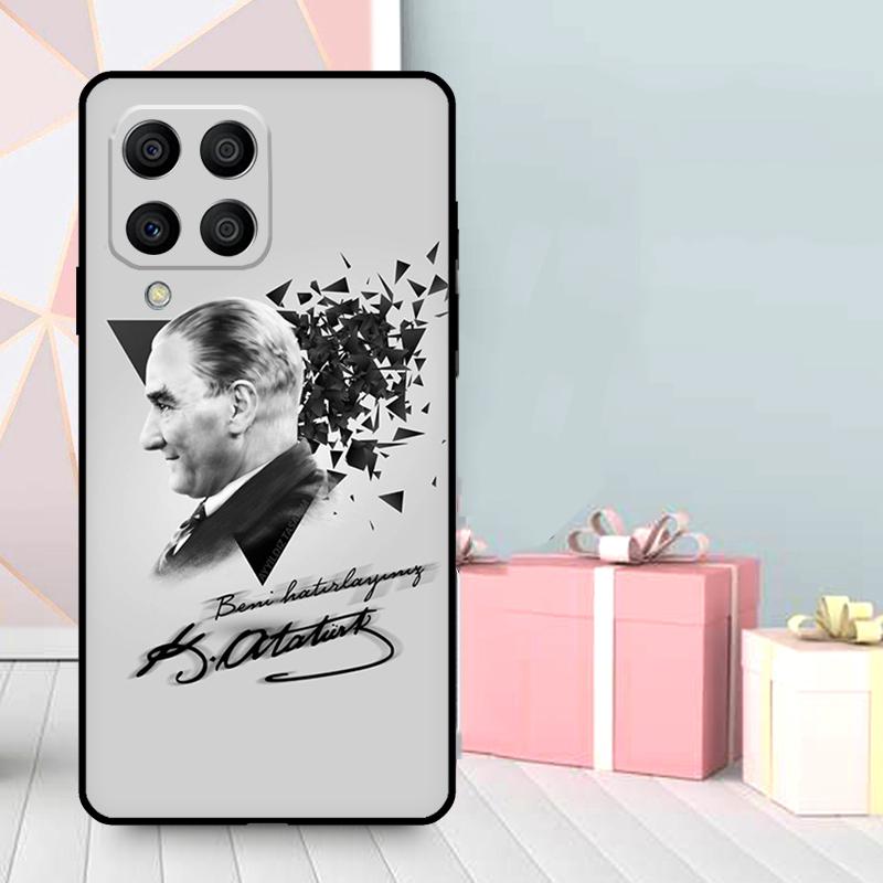 Турция Мустафа Кемаль Ататюрк Чехол Для Samsung Galaxy M56 M52 M32 M53 M16 M11 M21 M31 M35 M12 M13 M14 M15 M36 M55 M34 M54