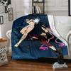 1Pc Space Duel Cosmic Clash Blanket For Couch Bed Plush Cozy Fuzzy Blanket Super Soft Warm Blankets For Fall And Winter 091818