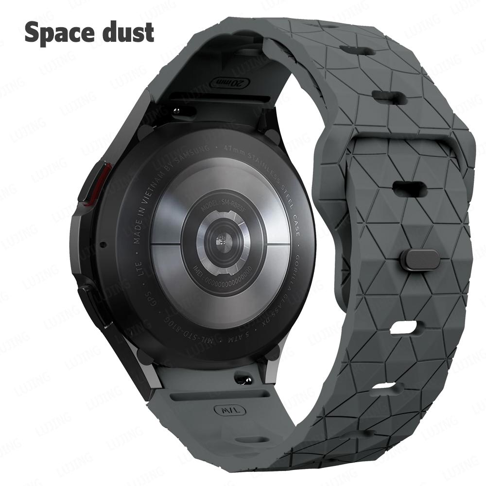 Силиконовый ремешок для Samsung Galaxy Watch 7 6 4 Classic 47 мм 43 мм/46 мм 42 мм ремешок для часов No Gap Galaxy Watch 6/5/5pro 45 мм 40/44 мм