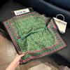 Luxury Paisley Square Scarf Women Print Satin Neckerchief Spring Hair Band Foulard Bandana Echarpe Tie Shawl Wraps