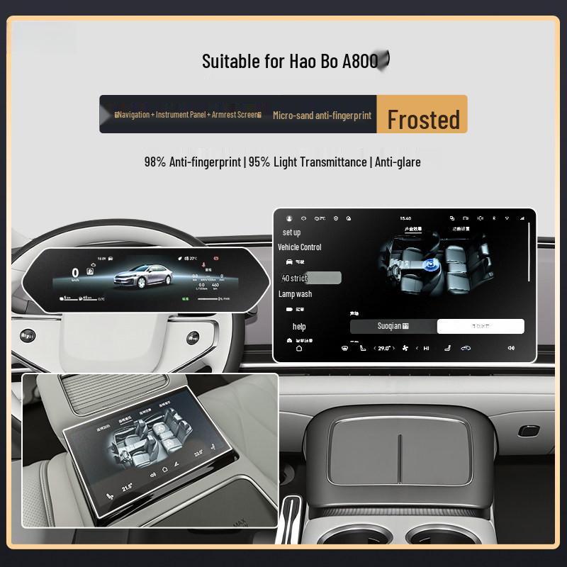 GAC AION V800 Central Control Screen Protection Film for Interior Decoration