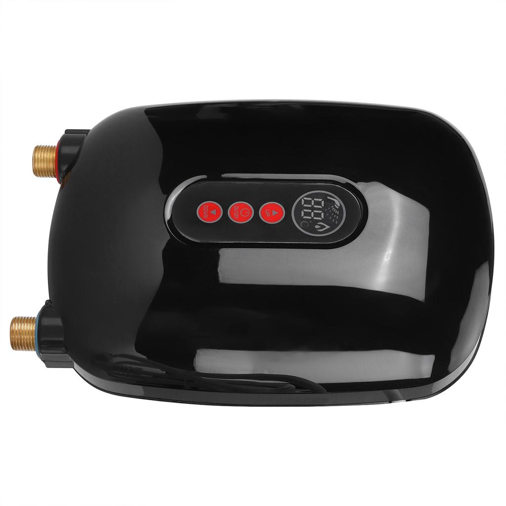 6500 Вт мгновенный водонагреватель быстрый нагрев дисплей температуры 220 В для бытовой кухни ванной комнаты