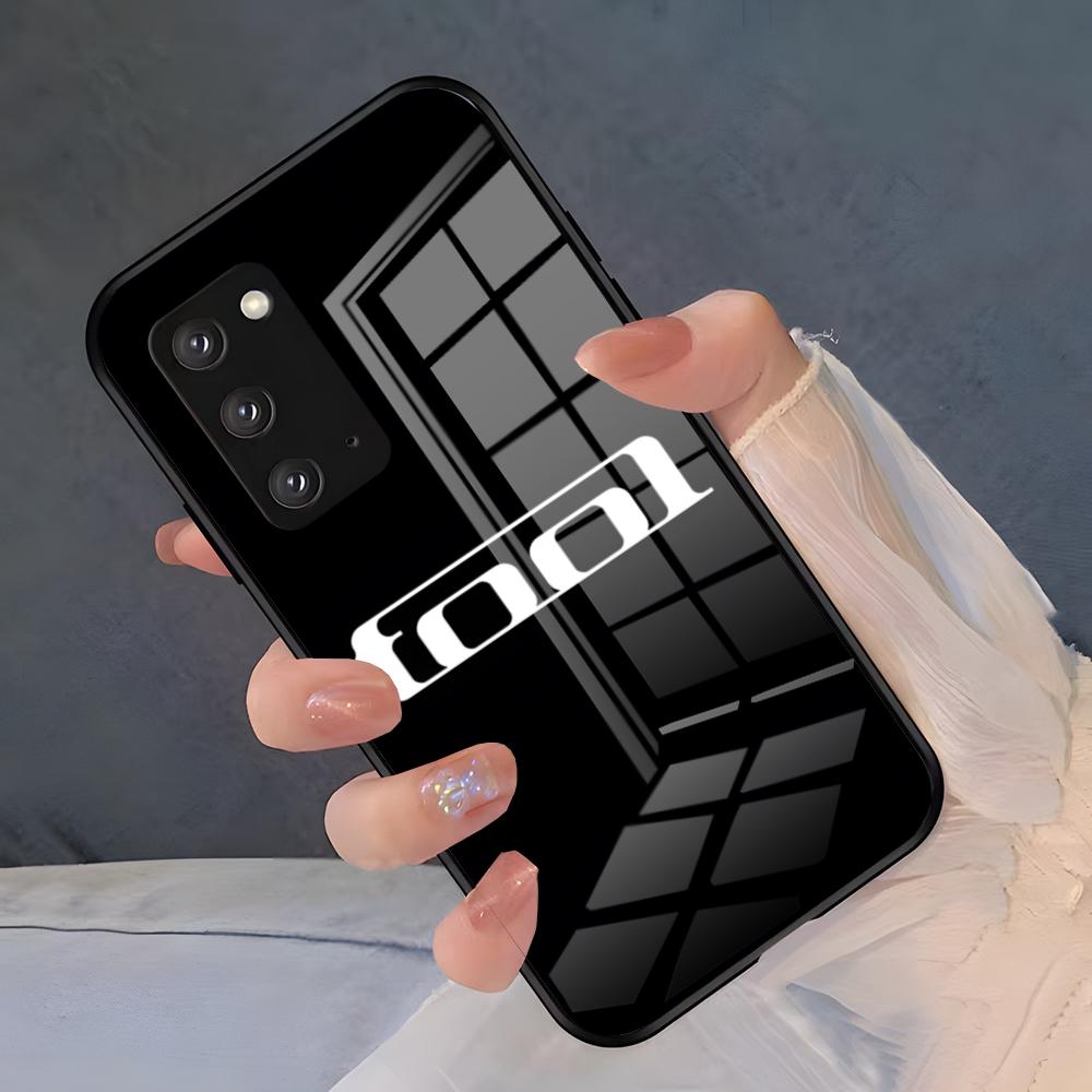 Чехол для телефона Rock Band T-TOOL для Samsung A25 A13 A33 5G A54 A36 A35 A56 A52 A14 Ударопрочная стеклянная крышка