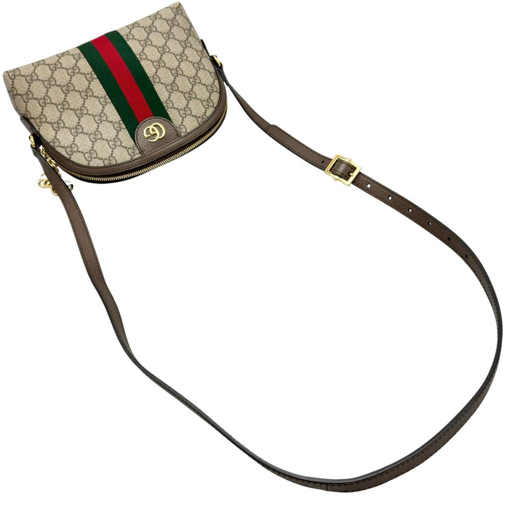 GUCCI Ofidia 499621 Shoulder Bag Brown Women used