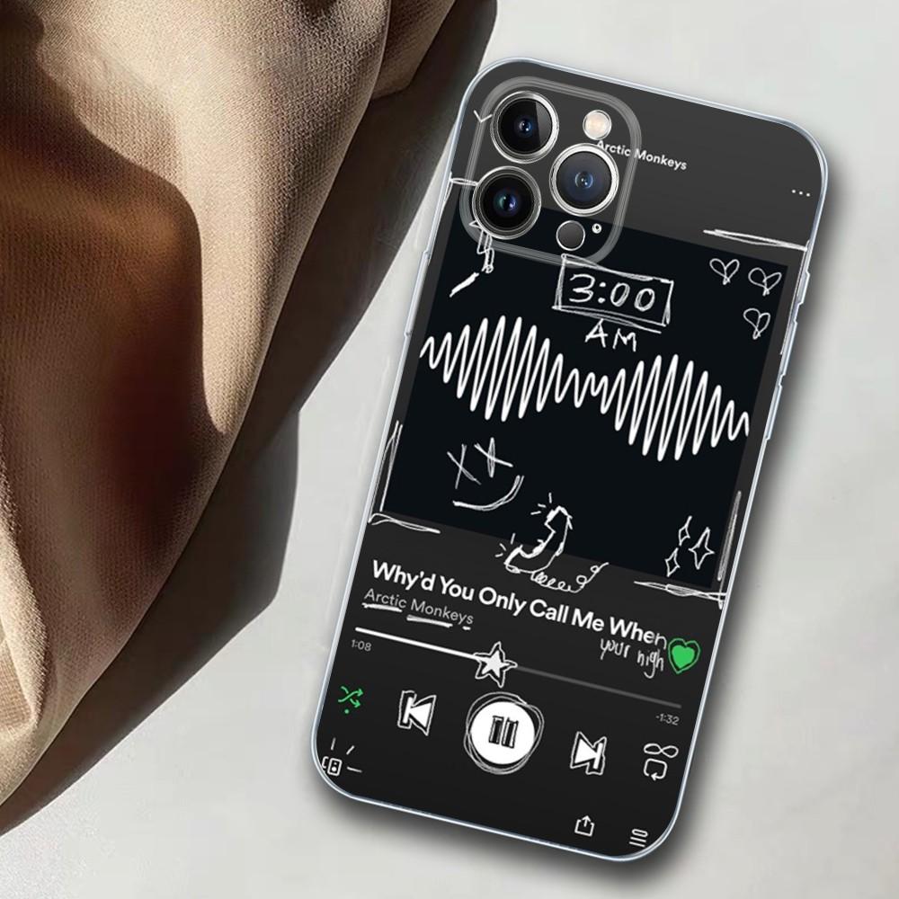 Arctic Monkeys Phone Case For iPhone 14 11 12 13 Mini Pro XS Max Cover 6 7 8 Plus X XR SE 2020 Funda Shell