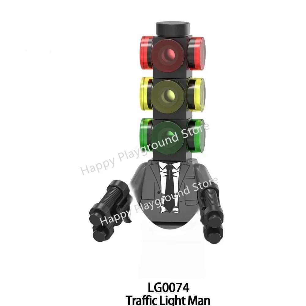 Скибиди Туалетный Человек Аниме Мультфильм Кубики Куклы Камерамен Спикермен ТВ Человек Мини Фигурки Действия Кубики Строительные Блоки