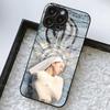 Чехол для телефона SINGER Rosalia Lux для IPhone 17 Pro Max 16 15 14 Pro Max 13 11 X Xs Xr 8 7 Plus Стеклянная крышка