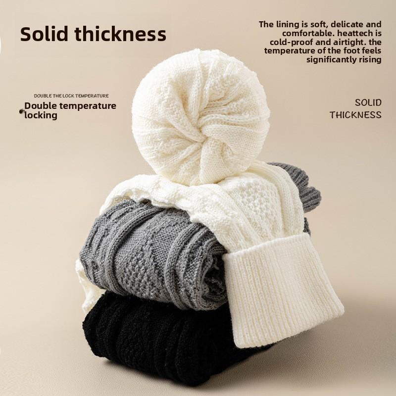 Носки Женские носки Осень-зима Ворсовые носки Jk Calf Носки Весна Uggs Ворсовые носки