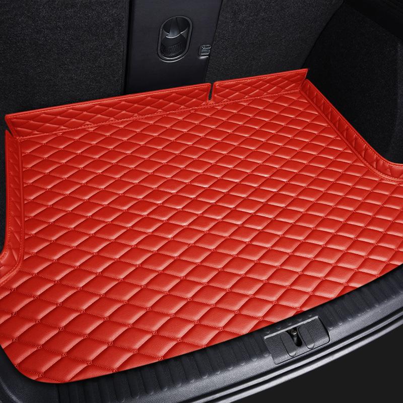 PU Leather Custom Car Trunk Mats for Volkswagen VW Golf 8 2020-2024 Golf 7 2014-2020 Interior Details Car Accessories Carpet