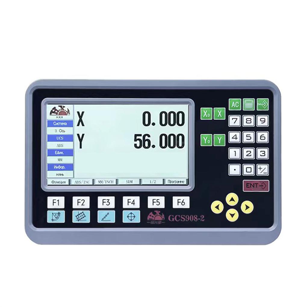 GCS908-3 Многоязычный 2/3 Ax-is фрезерный токарный станок ЖК-дисплей DRO с цифровой индикацией GCS908-2 Дисплей для линейной шкалы TTL Смещение