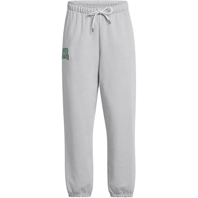 Under Armour Уличные повседневные удобные спортивные брюки с буквенным узором и завязками на средней посадке, женские плавки, серые 1386496-011