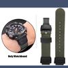 Для Casio нейлоновый ремешок W-735H AE-1200WH SGW-300/400H/500H AQ-S810W AE-1000/1300 MRW-200H Выпуклый 16 18мм Холст Силикон Ремешок для часов