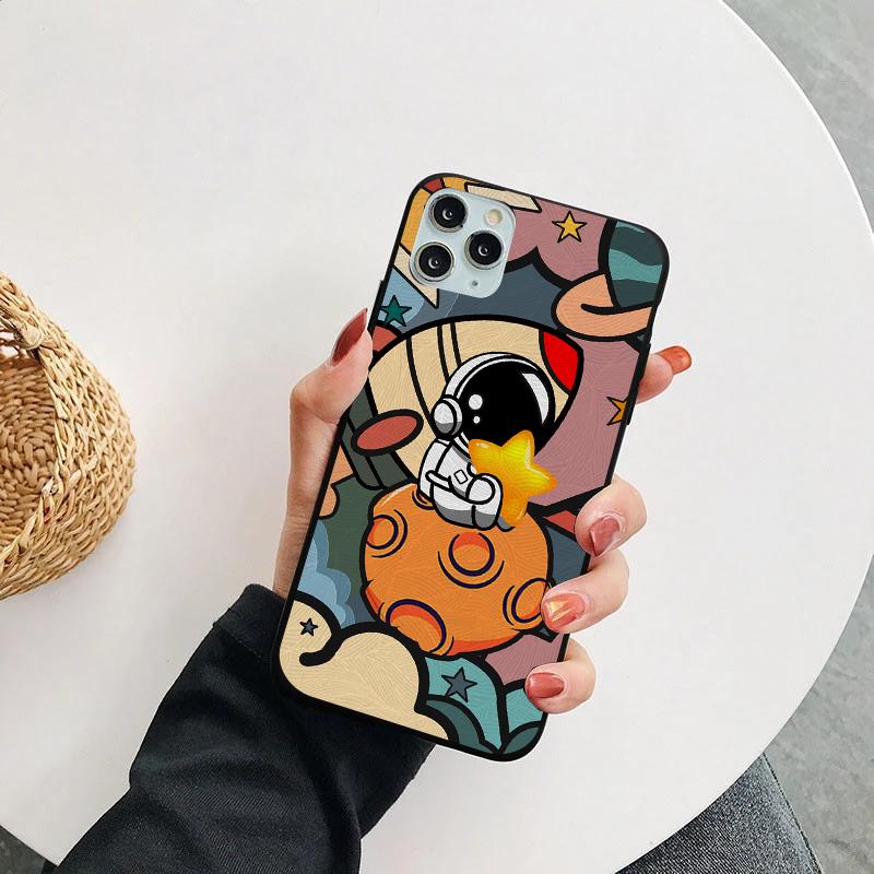 Для Huawei Honor 8A 8X 9X 50 10i 10 P30 P20 Pro P Smart Y6 Y7 A Y9 Prime 2019 2021 Mate 20 P40 Lite E Nova 5T 8i чехол с астронавтом