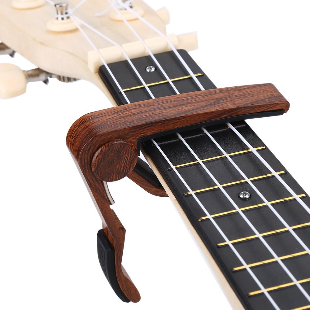 Acoustic and Electric Guitars Aluminum Alloy Quick Change Guitar Capo Instruments Accessory