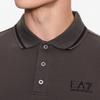 Emporio Armani Мужская футболка-поло с коротким рукавом EA7 с узором из букв 8NPF06-PJ04Z-1997