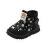 Children Shoes Designer Soft Sole Light Up Snow Boots Warm Cotton Plush Winter Cotton Inserts Boots Antiskid Girl Sneakers Botas