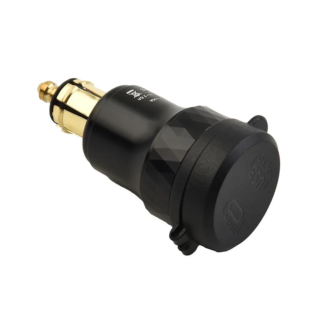 Адаптер зарядного устройства F650 F700 F800 для BMW Ducati для 12 В-24 В мотоцикла из алюминиевого сплава с ЧПУ для автомобиля, гнездо DIN 1 шт.